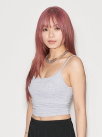 Padded Rib Cami Top