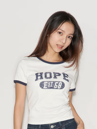 Text Ringer Tee