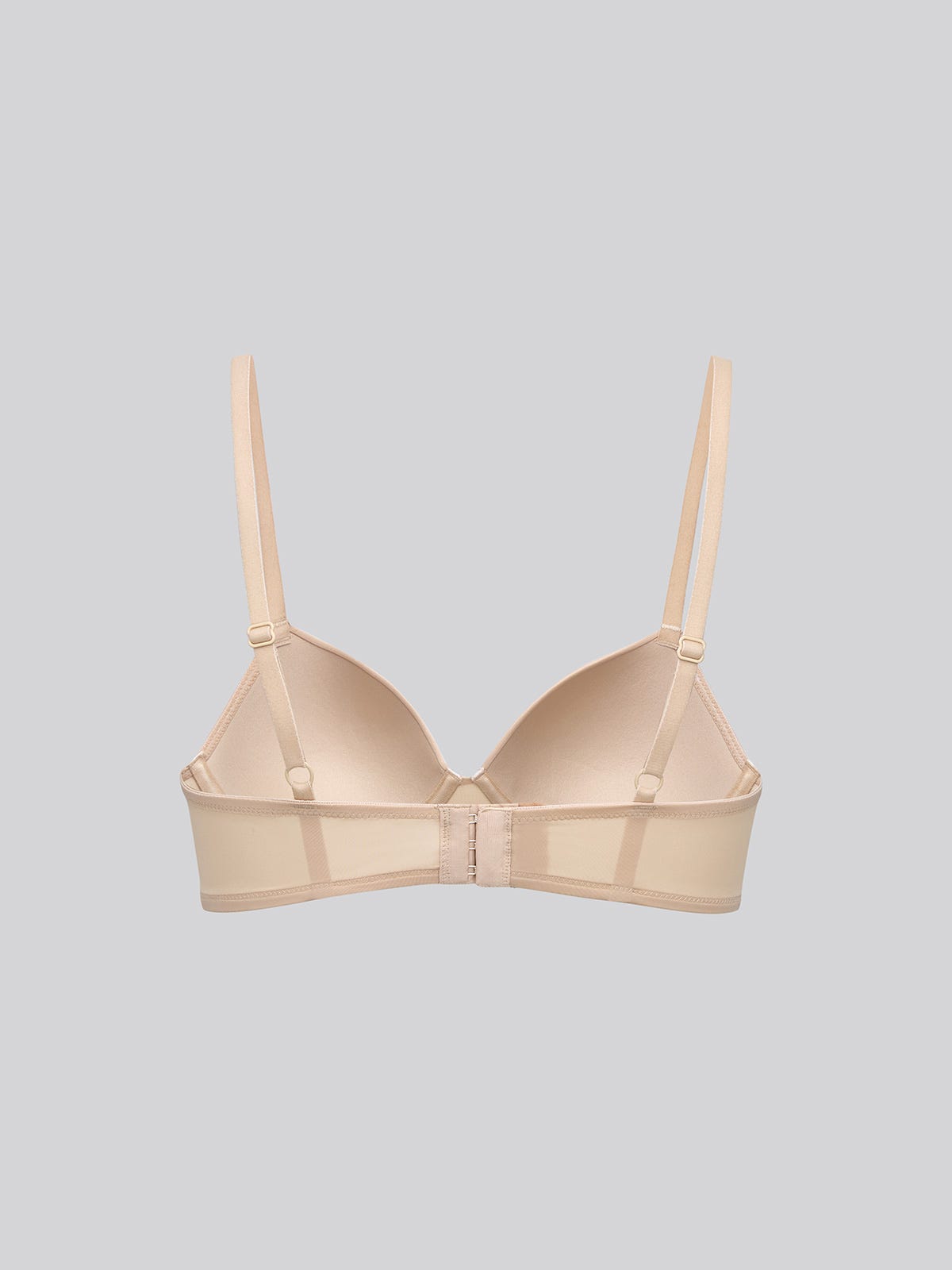 CHLORIS, Seamless Light Pad Demi Bra - 8F5-Camel