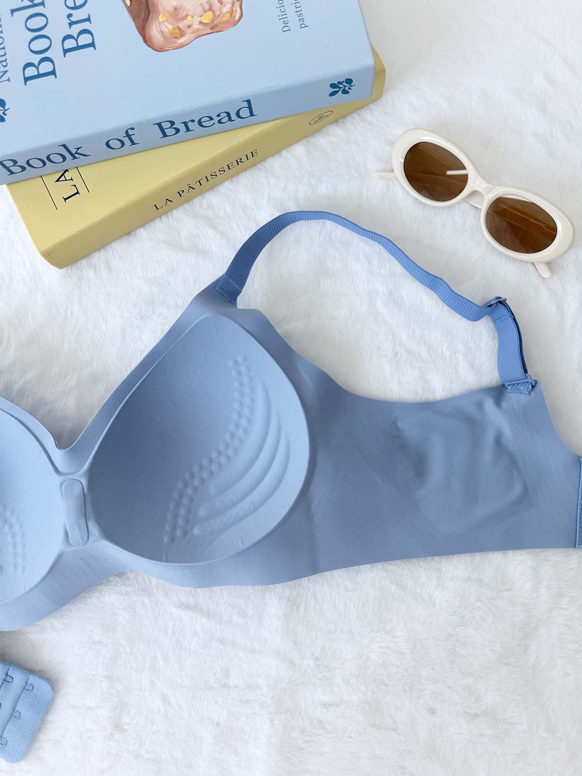 IMOGEN, Wireless Medium Pad Bralette - 8S6-BlendedSkyMel