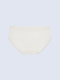 HANANO SOLID, Ultra-thin Airy Micro Hipster Panty - 8F5-OffWhite