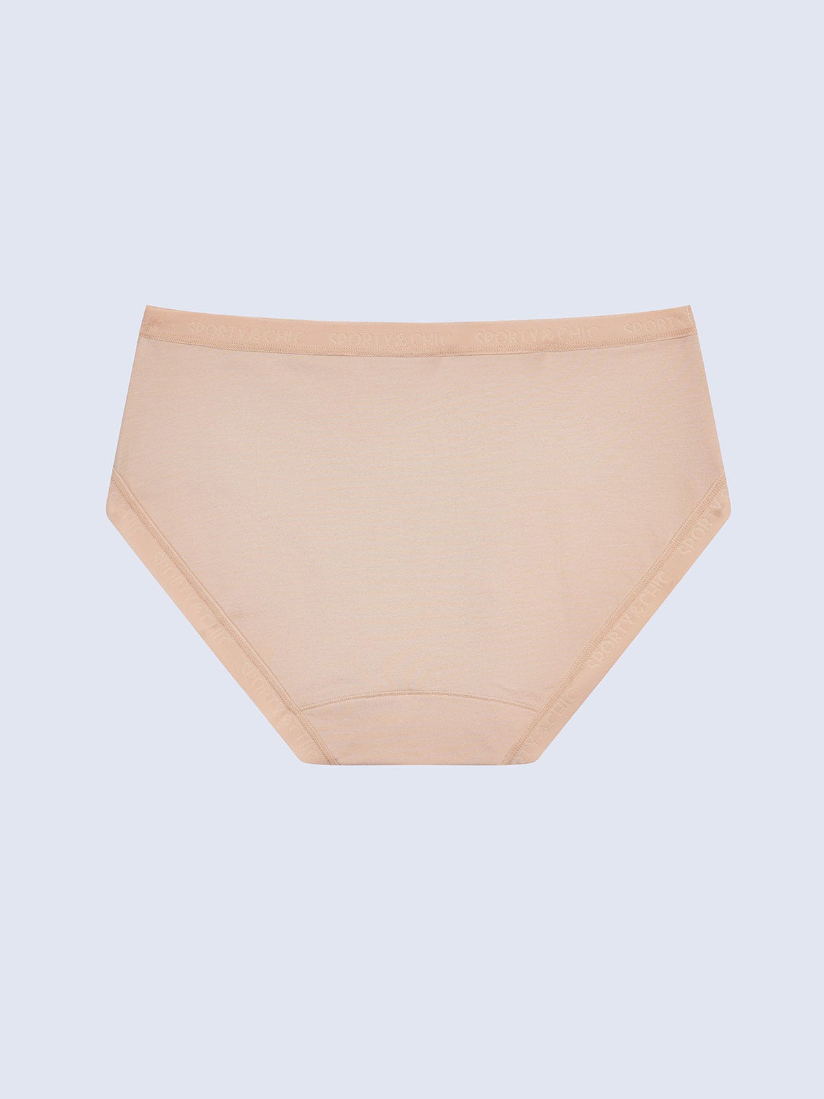 HOWIE SOLID, Cotton Modal Hiphugger Panty - 8F5-Camel