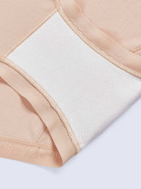 HOWIE SOLID, Cotton Modal Hiphugger Panty - 8F5-Camel