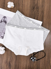 ATALIE SOLID, Cotton Inner Shorts  - 8s6-icegreymel