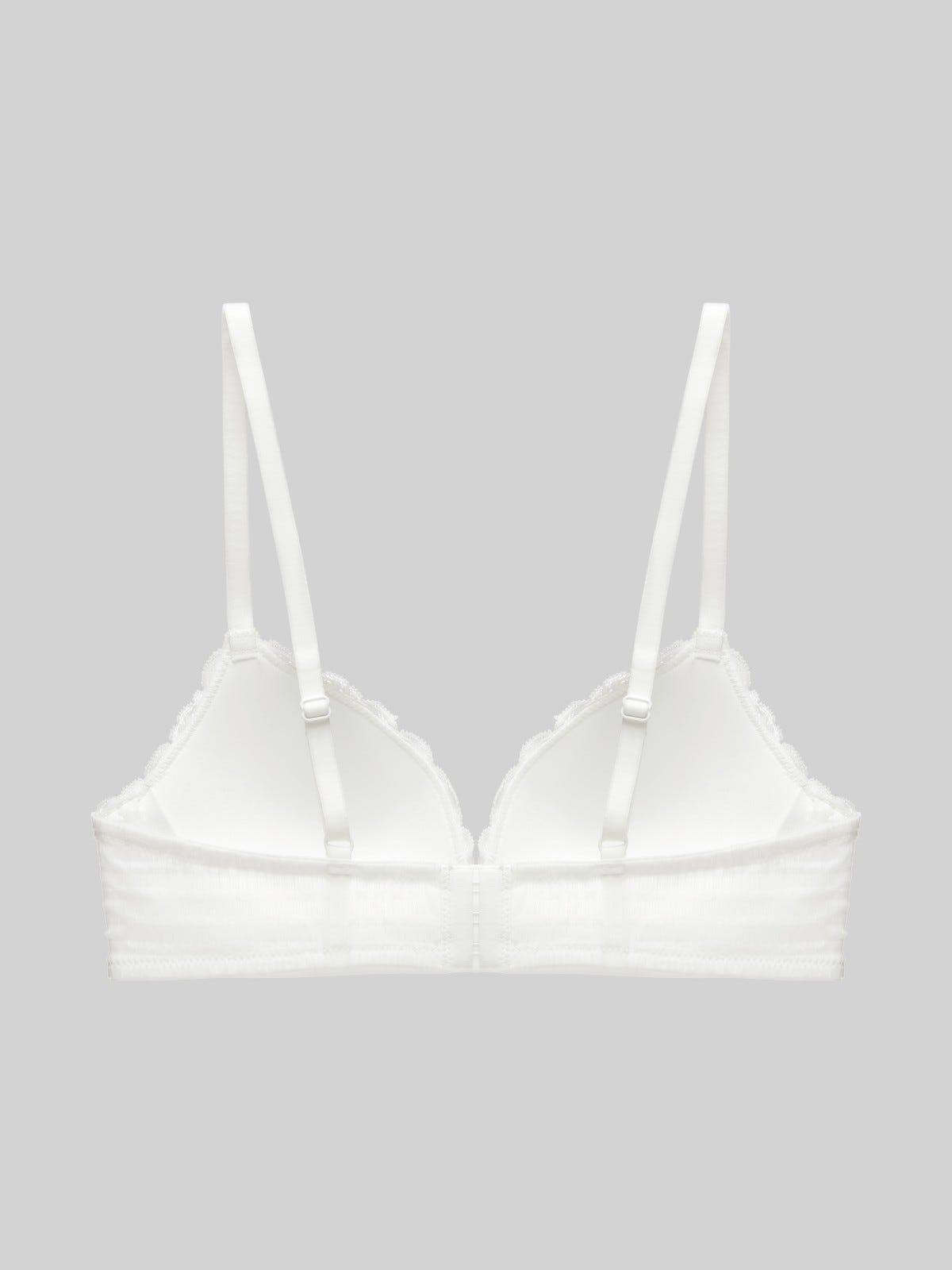 2-Pack Wireless Lace Bra - 8f6-black