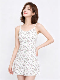 Modal Cami Dress - 8f6-whisperwhite
