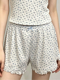 Pointelle Lounge Shorts - 8f6-offwhite