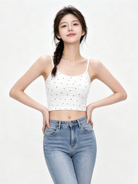 Padded Cami Top - 8f6-offwhite