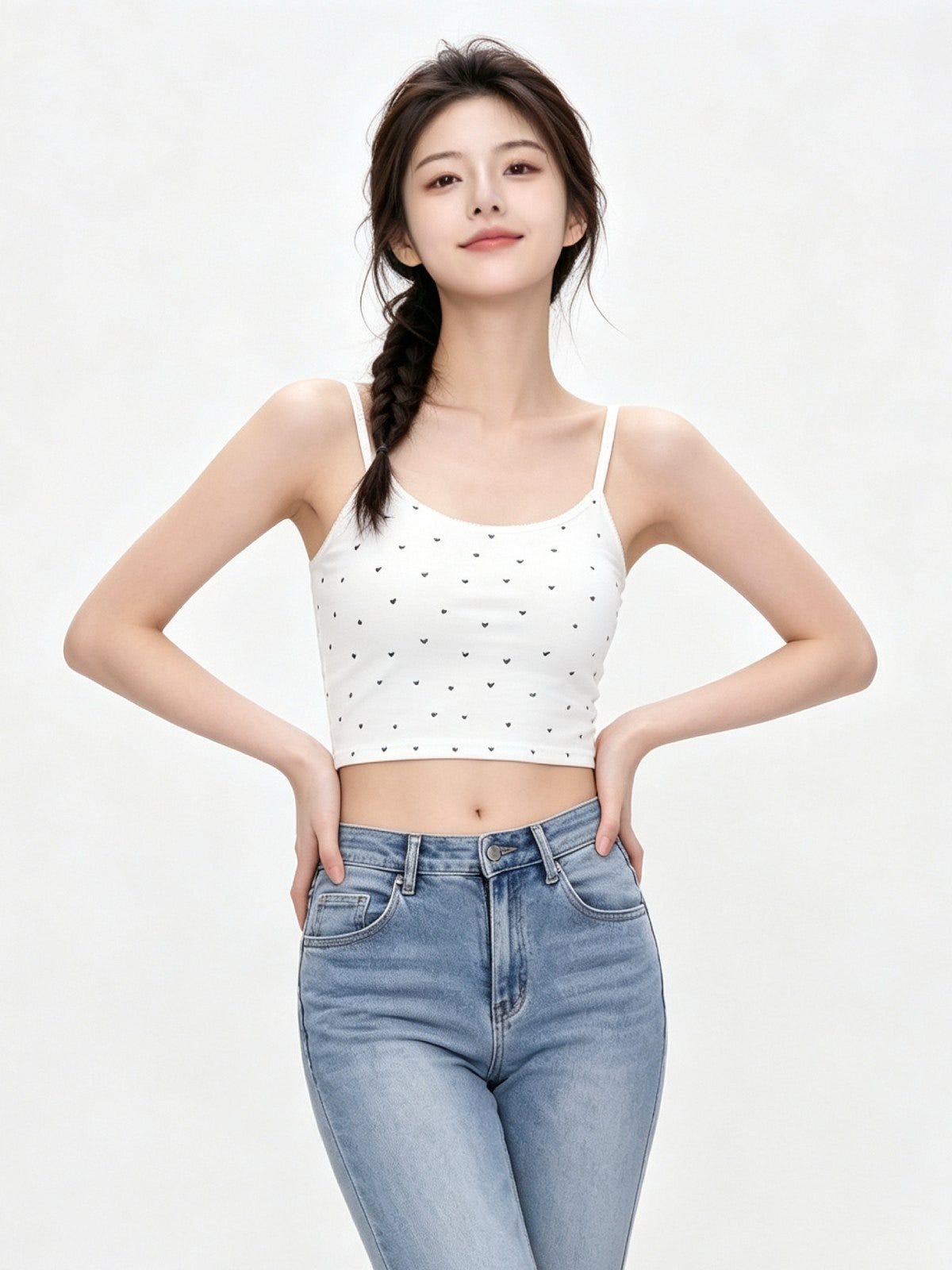 Padded Cami Top - 8f6-offwhite