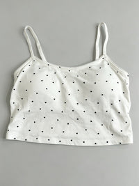 Padded Cami Top - 8f6-offwhite