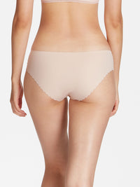 SAZ SOLID, Seamless Hipster Panty - 8f6-champagne