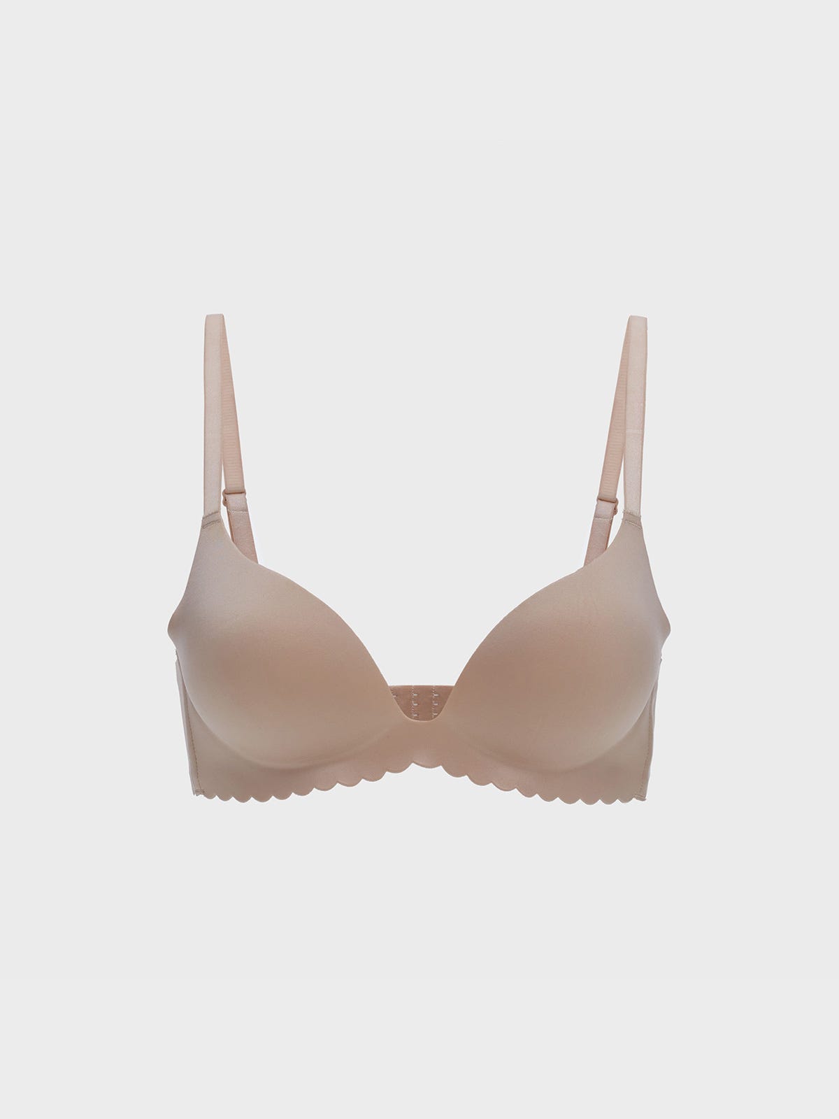 ANNABELL,  Seamless Wireless Push-up Bra - 8F5-Camel