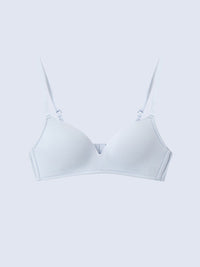 ADINA, Seamless Wireless Light Pad Triangle Bra - 8f6-pleinair