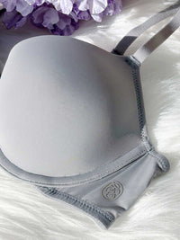 CHLORIS, Seamless Light Pad Demi Bra - 8f6-sleet