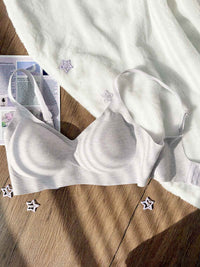 IMOGEN, Wireless Medium Pad Bralette - 8S6-PurpleMelange