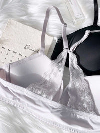 ULA, Wired Push-up Pad Demi Bra - 8S6-Raindrop