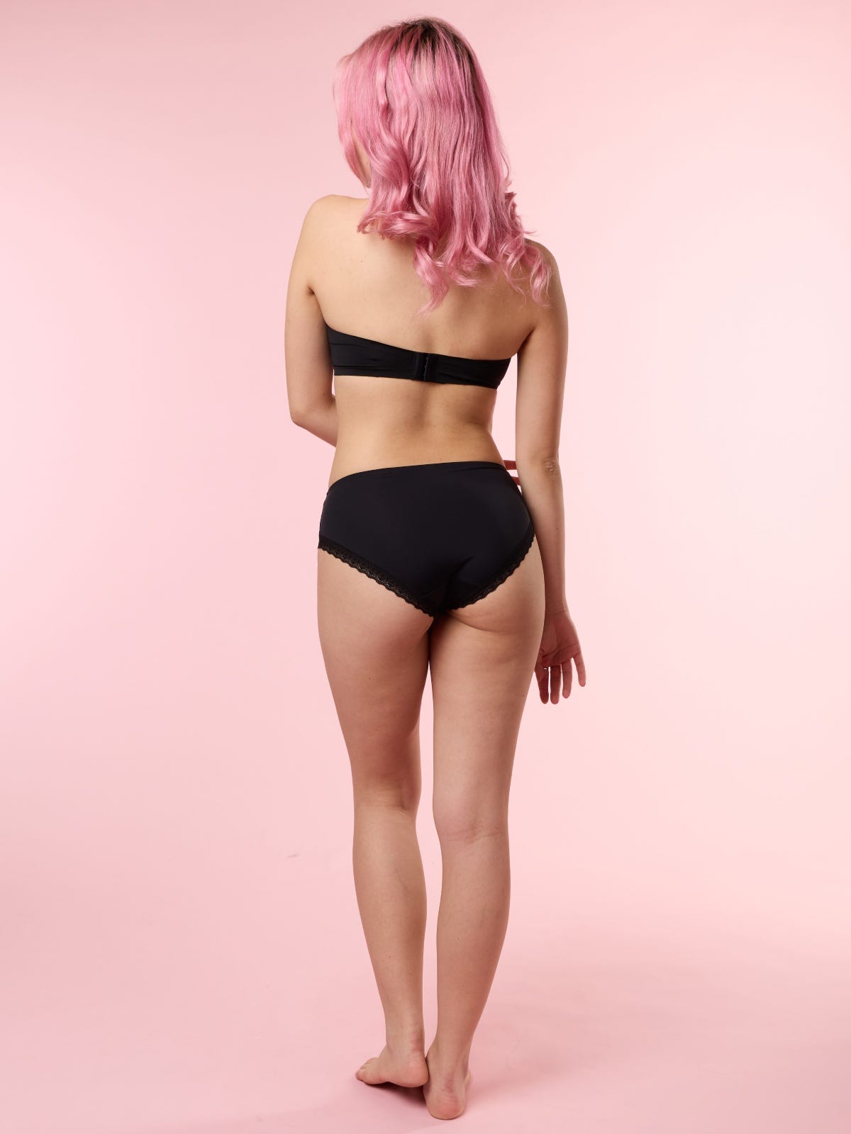 VARA, Seamless Multiway Wireless Balcony Bra - 8S6-Black