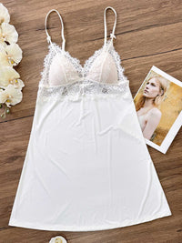 ECHELLE, Bra-free Slip Dress - 8S6-OffWhite