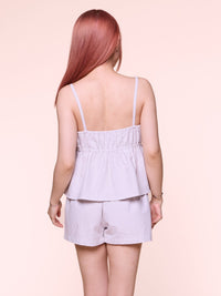 ALAINA, Striped Cami Top - 8f6-wetweather