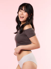 ANNE, Off Shoulder Top - 8S6-Ebony