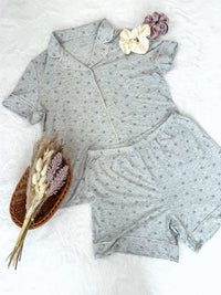 MABELLE S, Modal Pajama Set - 8f6-icegreymel