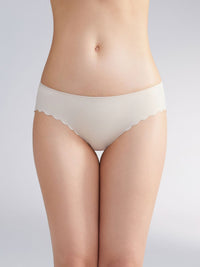SAZ SOLID, Seamless Hipster Panty - 8S6-Camel