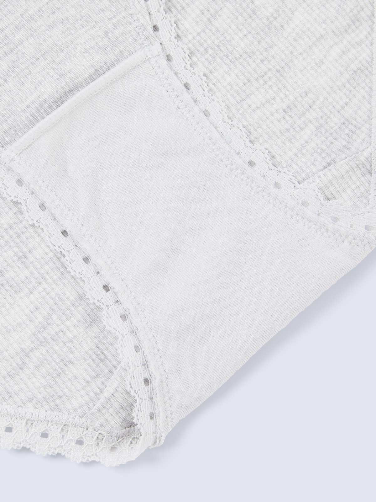 MAJORELLE RIB SOLID, Rib Modal Hiphugger Panty - 8S6-IceGreyMel