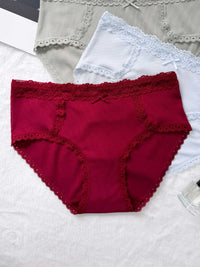 MAJORELLE RIB SOLID, Marshmallow Modal Rib Hiphugger - 8S6-Rhubarb