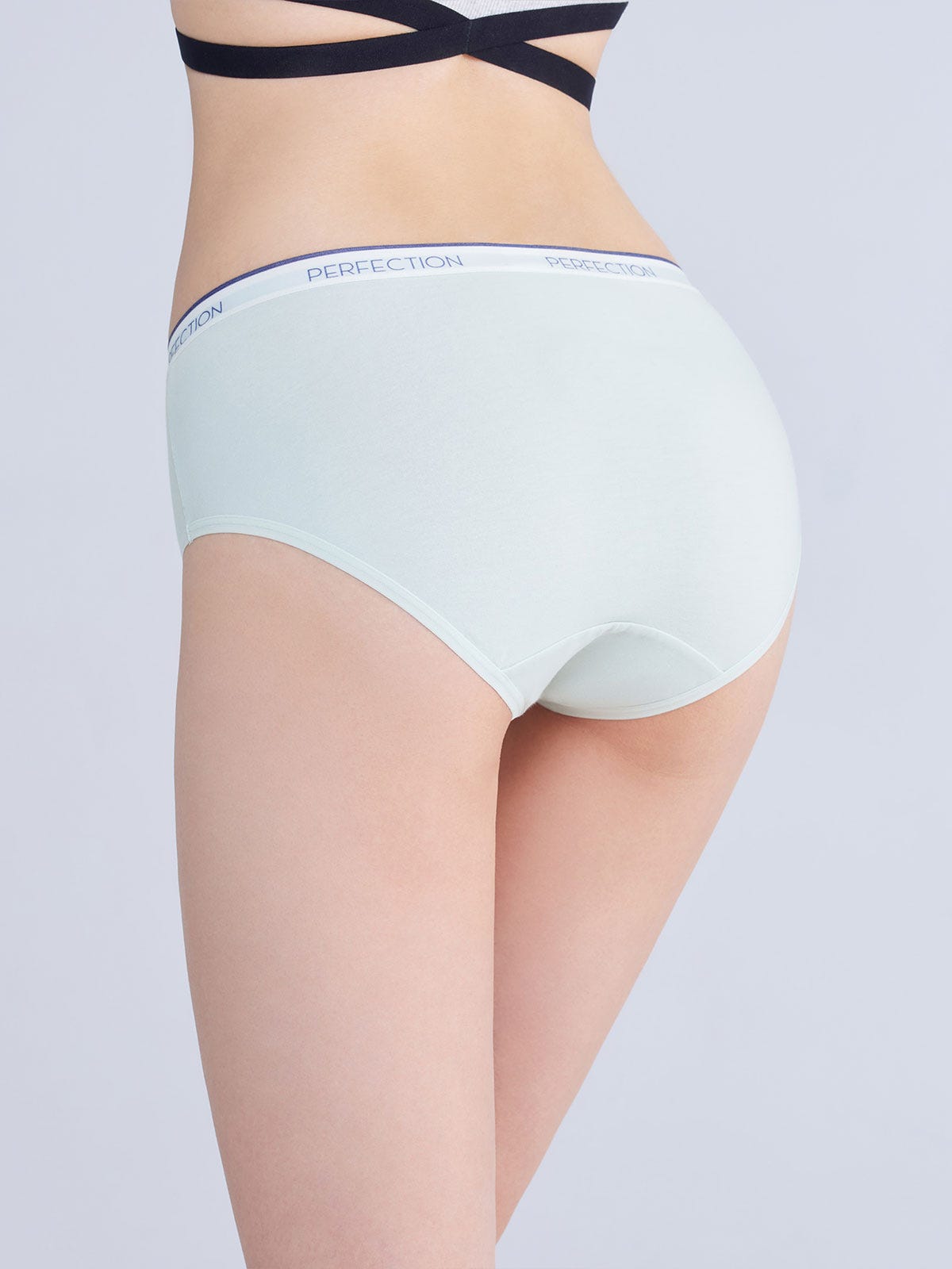 ALAIA SOLID, Cotton Hipster Panty - 8S6-WanBlue