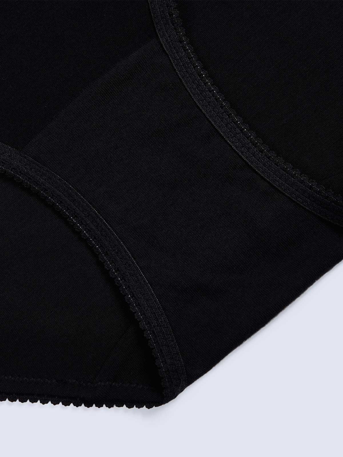 HATTI SOLID, Modal Hiphugger Panty - 8S6-Black