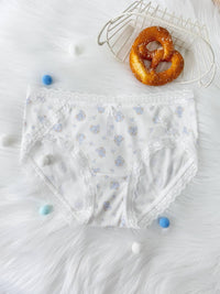 ZENOBIA AOP, Modal Hiphugger Panty - 8S6-OffWhite