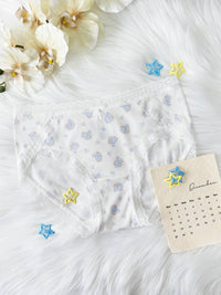 ZENOBIA AOP, Modal Hiphugger Panty - 8S6-OffWhite