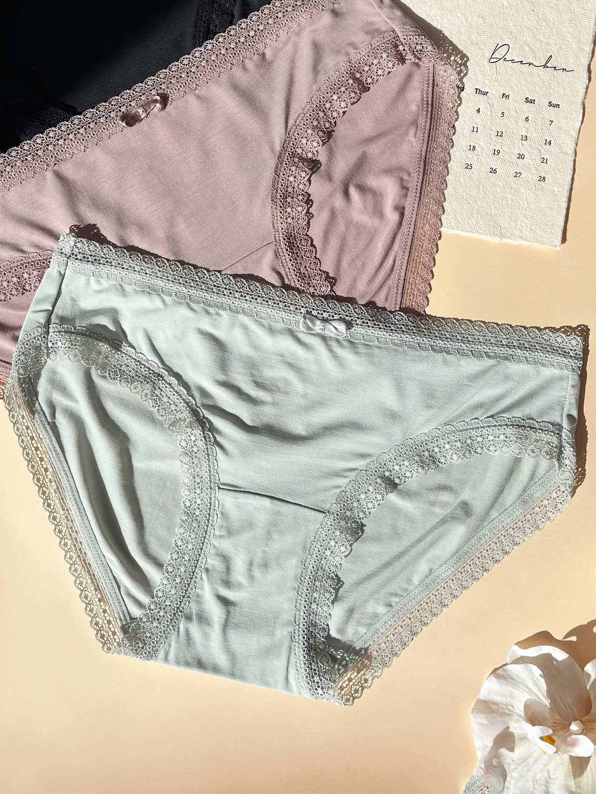 ORIN SOLID, Modal Hipster Panty - 8S6-Smoke