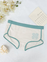 AXITY PMP, Cotton Shorty Panty - 8S6-WhiteSand