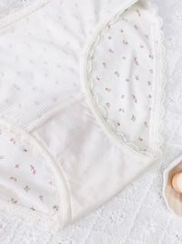 GUPPY AOP, Marshmallow Modal Hiphugger Panty - 8S6-OffWhite