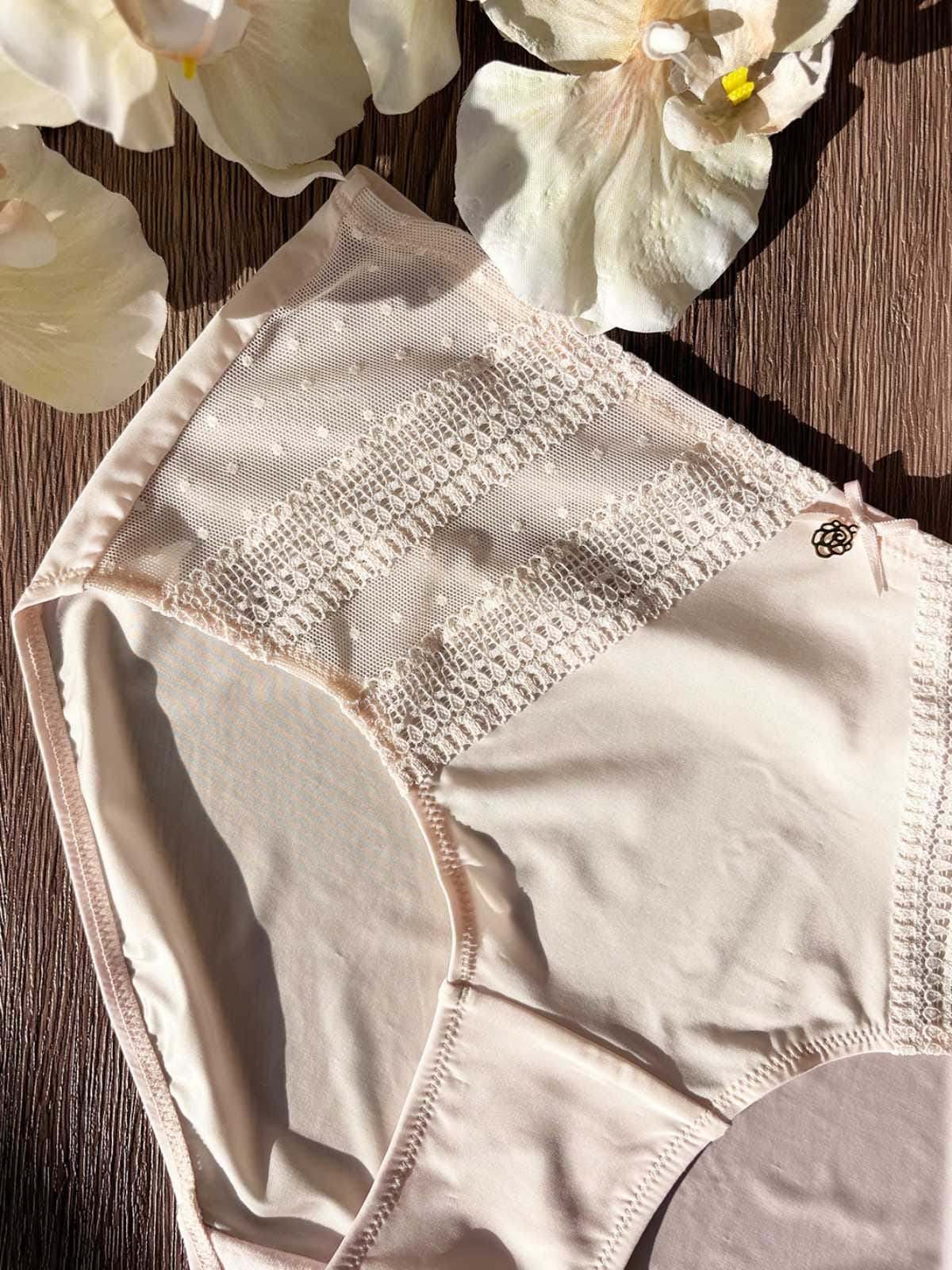 JAIME SOLID, Ultra-thin Airy Micro Hipster Panty - 8s6-mauvechalk