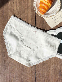 MANAKA AOP, Cotton Hipster Panty - 8S6-OffWhite