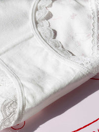 MANAKA AOP, Cotton Hipster Panty - 8S6-OffWhite