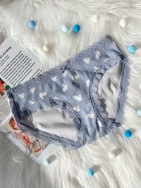 MANAKA AOP, Cotton Hipster Panty - 8S6-Eventide