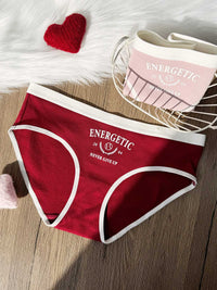 JISOO PMP, Cotton Blend Hipster Panty - 8S6-Rhubarb
