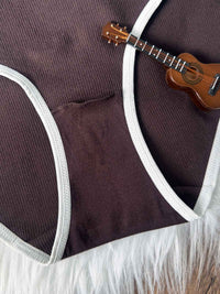 JISOO PMP, Cotton Blend Hipster Panty - 8S6-ChocolateTorte