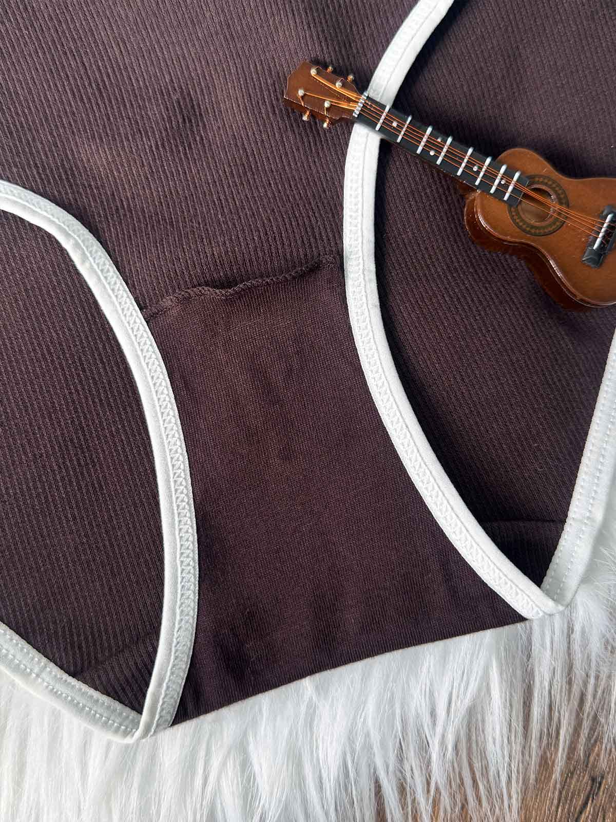 JISOO PMP, Cotton Blend Hipster Panty - 8S6-ChocolateTorte