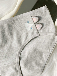 CLEMENTINE PMP, Cotton Hipster Panty - 8S6-IceGreyMel