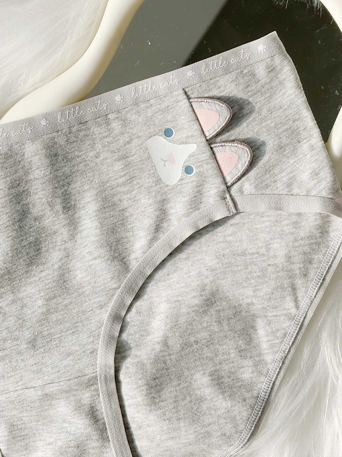 CLEMENTINE PMP, Cotton Hipster Panty - 8S6-IceGreyMel