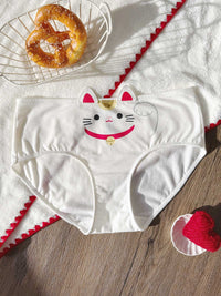MANEKI PMP, Cotton Modal Blend Hiphugger Panty - 8S6-OffWhite