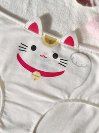 MANEKI PMP, Cotton Modal Blend Hiphugger Panty - 8S6-OffWhite