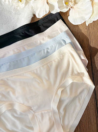 NOZOMI SOLID, Carbon-Zero Modal Hipster Panty - 8S6-BridalBlush