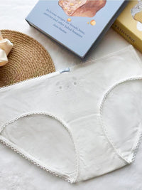 MAYUU PMP, Cotton Hipster Panty - 8S6-OffWhite