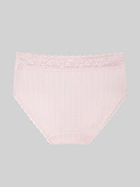 CHARLEE SOLID, Pointelle Hiphugger Panty - 8f6-orchidice