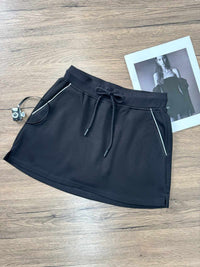 RYDER, Sporty Mini Skirt - 8f6-black